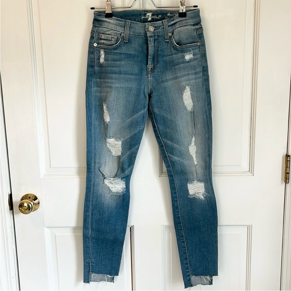 7 For All Mankind Ankle Skinny Jean